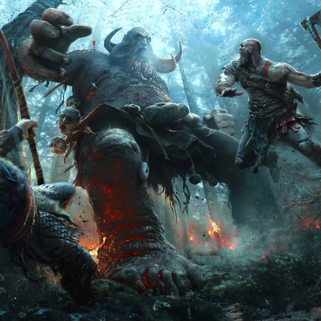 GOD OF WAR PS5 RETRO DIGITAL PRIMARIA - Image 2